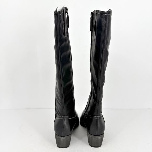 Naturalizer Womens SOUL Naturalizer Zoya Boots US 8 Wide Black Knee High NIB - Picture 10 of 12